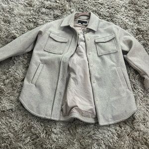 TAN LONG JACKET COAT L